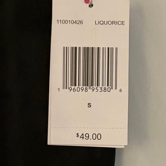 NWT Juicy Couture Black Velvet Sweatpants - Picture 4 of 6